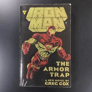 Iron Man: The Armor Trap by Greg Cox - Vintage Paperback Novel